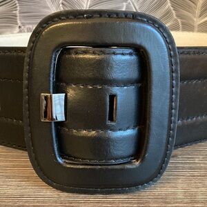 Antonio Melani Black Leather women’s Belt - Large